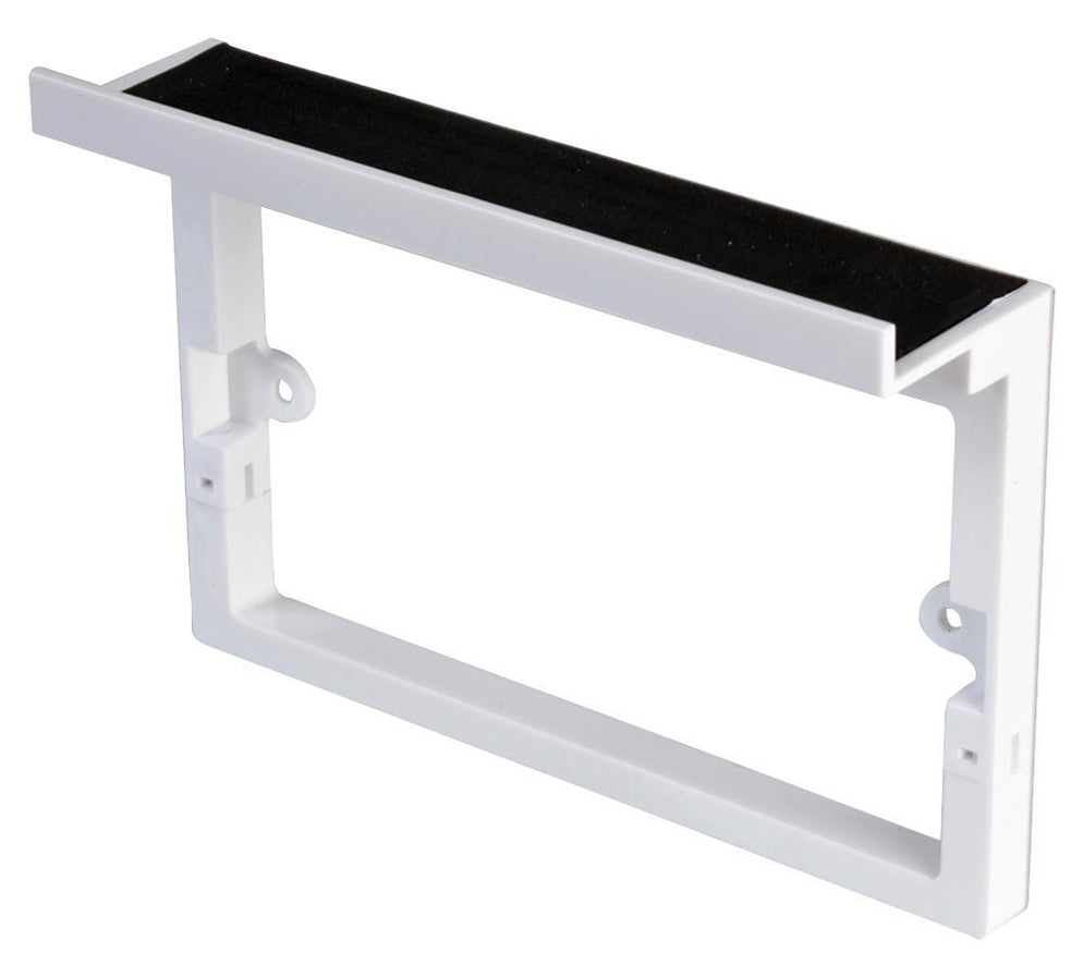 Enhance Your Space with a 2-Gang Socket Shelf: Efficient Outlet Organizer & Power Solution