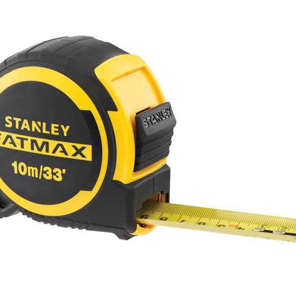 Stanley® FatMax® Next Generation Tape Measure 10m/33ft (32mm Width) – Durable, Accurate, and Easy-to-Use