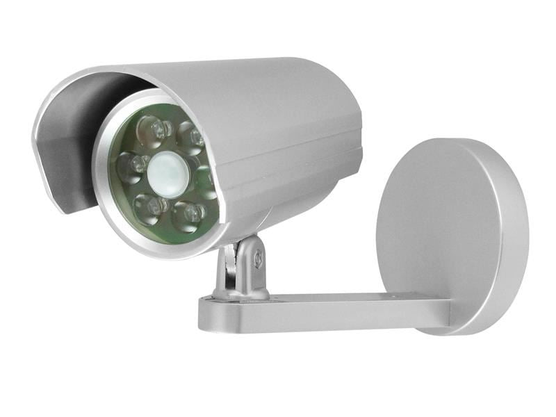 Realistic Dummy CCTV Camera for Home Security – Deter Intruders with F ...