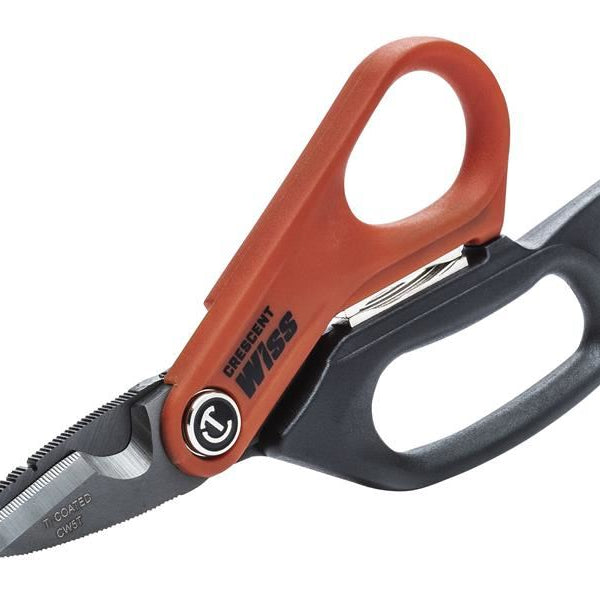 Premium Electrician's Data Shears 152mm (6in) - Precision Cutting Tool for Professionals