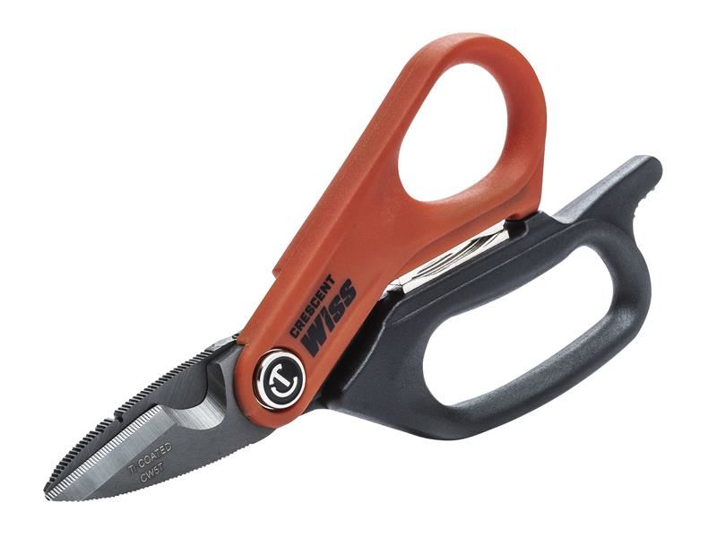 Premium Electrician's Data Shears 152mm (6in) - Precision Cutting Tool for Professionals