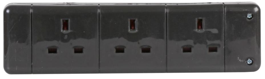 Extension Socket, Black