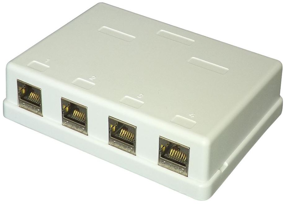 Cat8 Tool-less Surface Mount Sockets