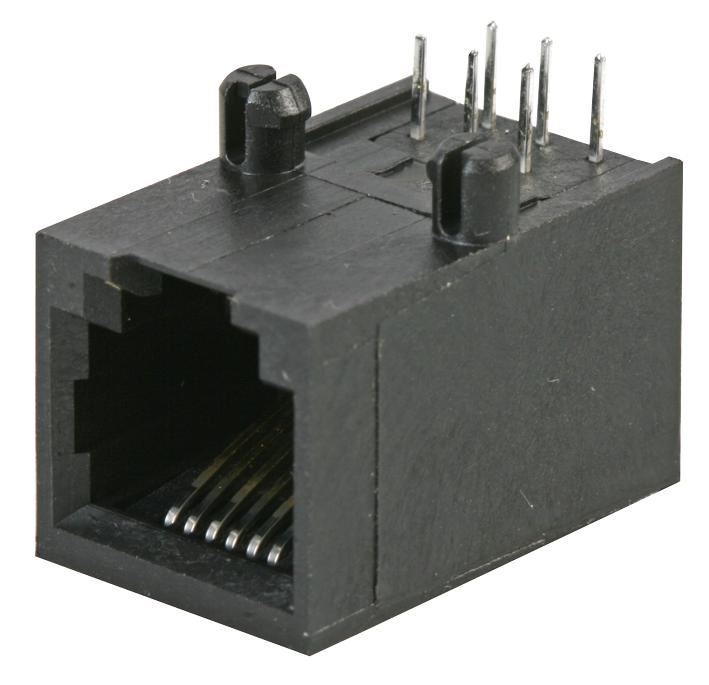 Socket 6P6C, RJ11, Low Profile