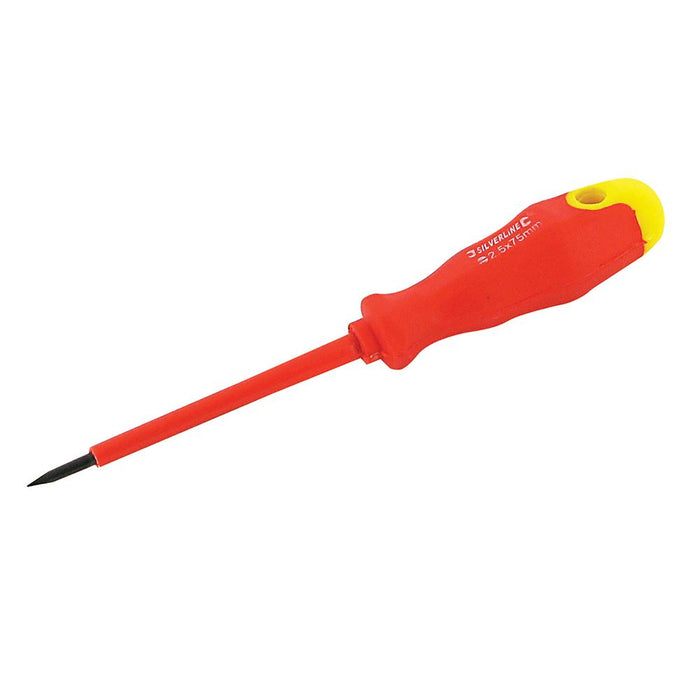 Insulated Soft-Grip Screwdriver - 2.5 x 75mm