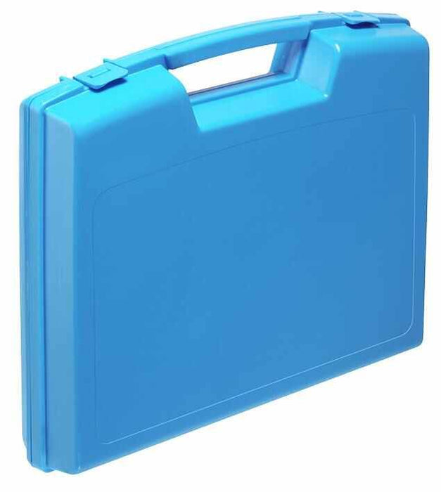 Clear Plastic Briefcase Storage Case with Foam 48mm x 240mm x 205mm