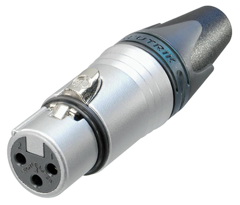 XLR Socket, 3 Pole, Heat Resist