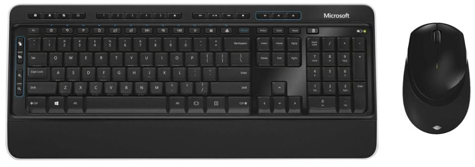 Wireless Desktop 3050 Keyboard & Mouse Set, Black