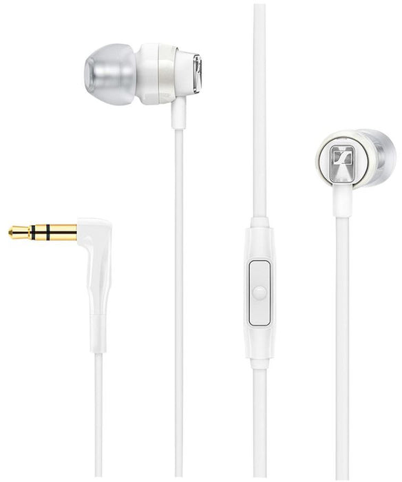 Stereo Earphones with Microphone, White - 508594