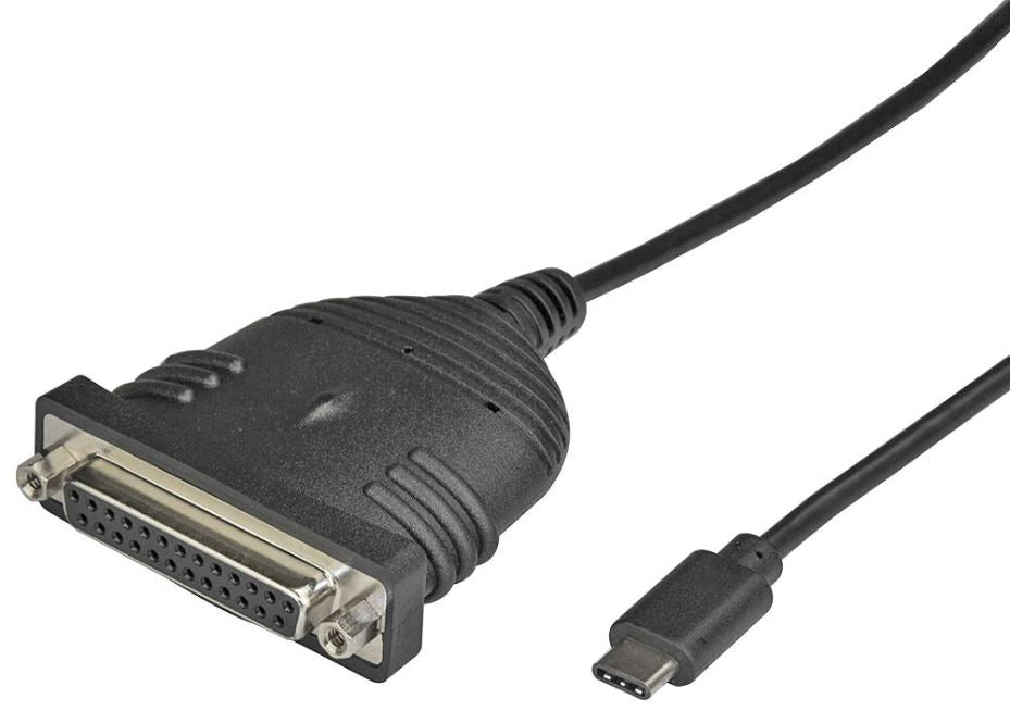 USB-C to DB25 Parallel Printer Cable