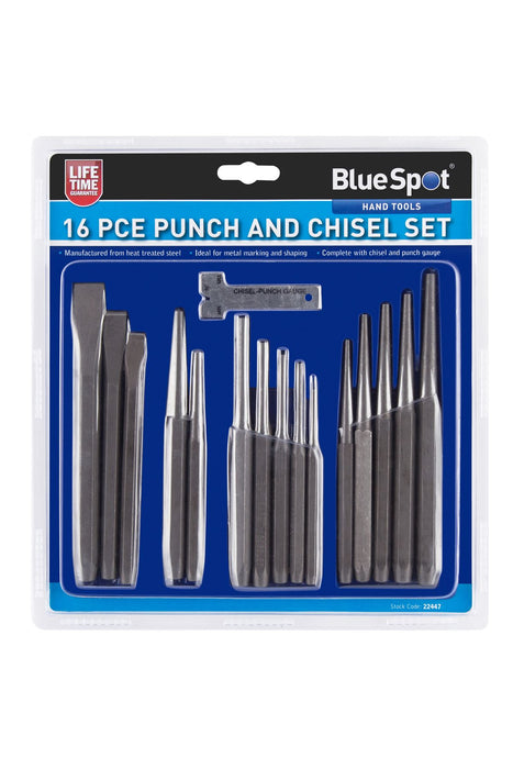 16 Pce Punch and Chisel Set