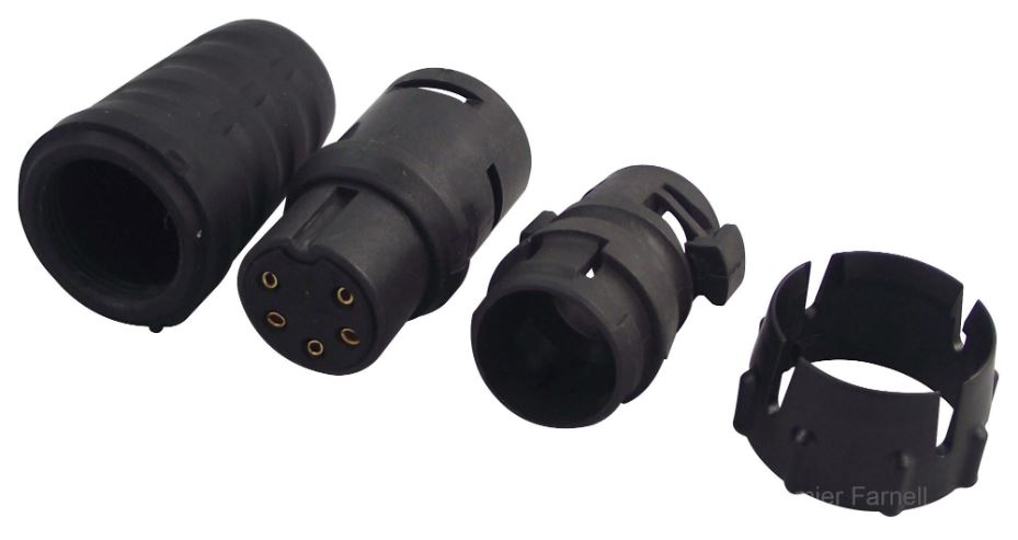 Socket, Free, 5 Way, EN3 Series