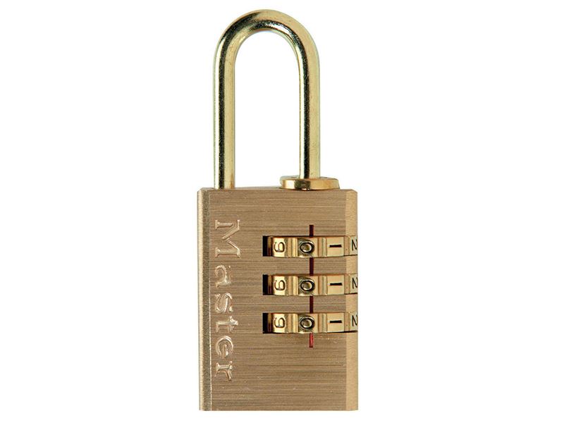 Brass Finish Combination Padlock