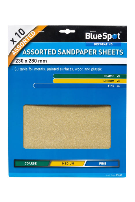 Assorted Sandpaper Sheets — StampyTools