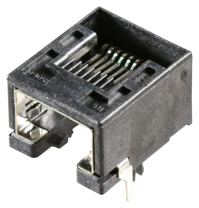 Socket, PCB, RJ45, Screened