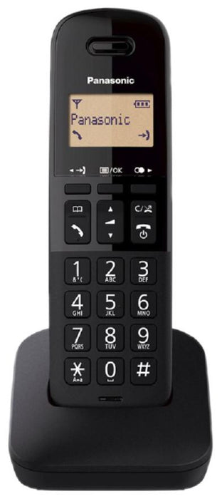 Cordless Phone with LCD Display, Black