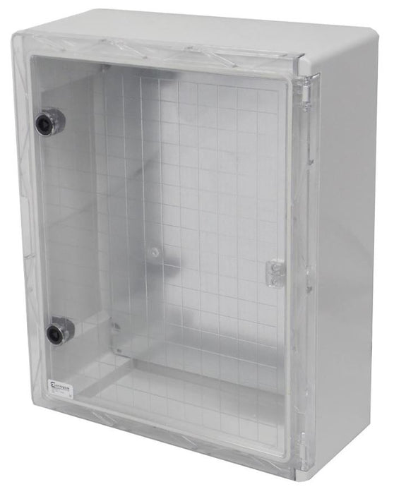 IP65 Insulated ABS Enclosure with Transparent Door - 500x350x195mm