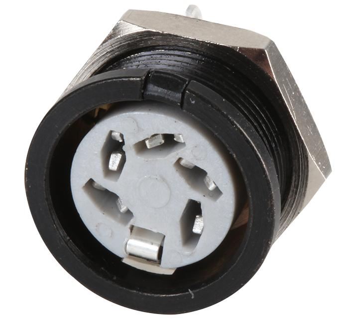 Circular DIN Socket