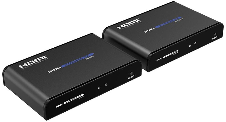 1080p Full HD HDMI over Cat5e / Cat6 Extender with IR, 120m