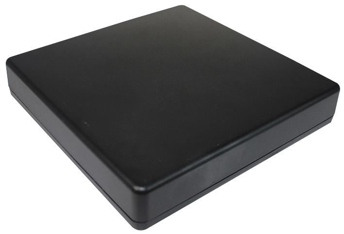 Black ABS Enclosure - 125x125x25mm