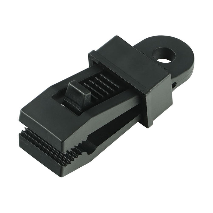 Tarpaulin Tie Down Clips (Size 80mm x 24mm - 10 Pieces)