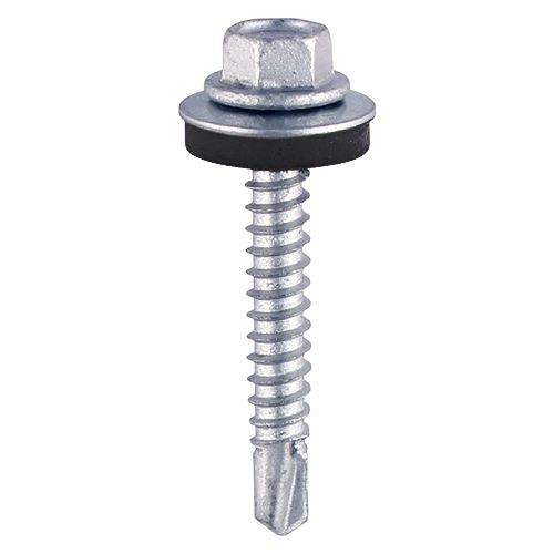 Self-Drilling Screws - Hex - For Light Section Steel - with EPDM Washer