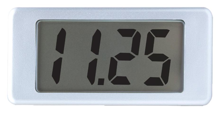 3-1/2 Digit LCD Panel Meter, 0 to 200mV DC Voltage
