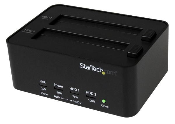 USB 3.0 SATA 2.5"/3.5" HDD/SSD Duplicator & Eraser Dock