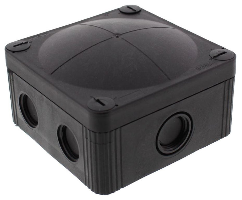 Combi 407 Black Junction Box Enclosure