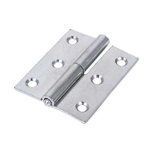 Lift Off Hinge - Right Hand - Zinc