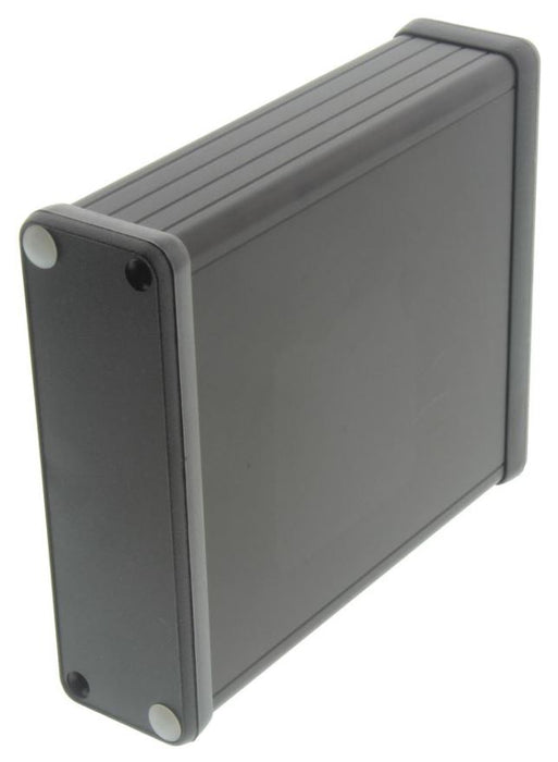 IP54 1455 Series Black Extruded Aluminium Instrument Enclosure