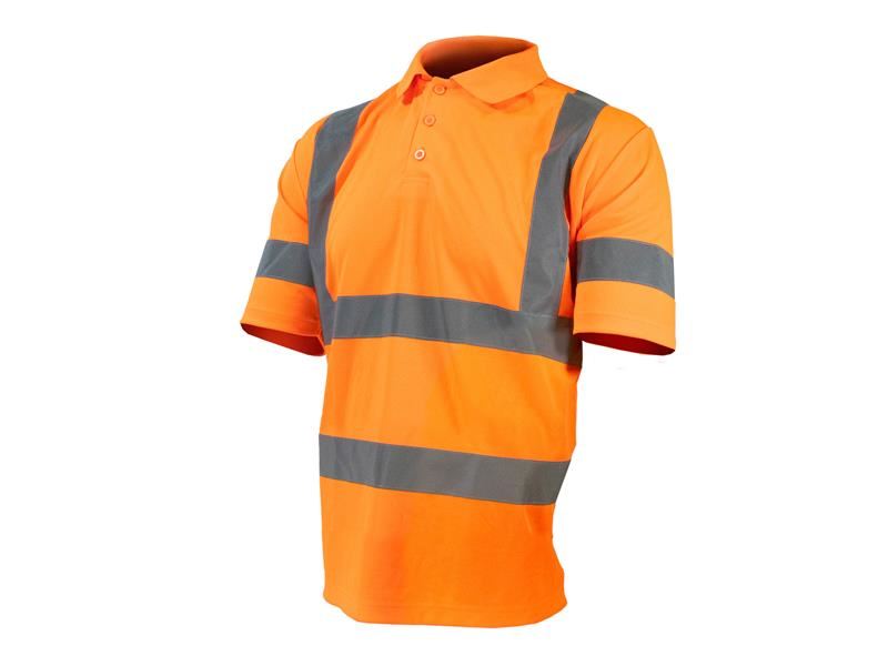 Hi-Vis Orange Polo Shirt