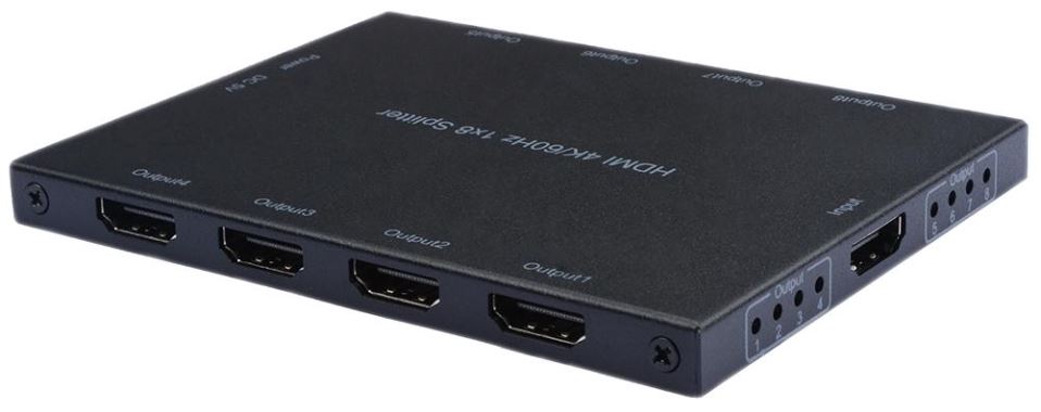 1x8 4K HDMI Cascading Splitter