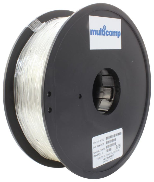 1.75mm Natural TPU Filament for 3D Printer, 1kg