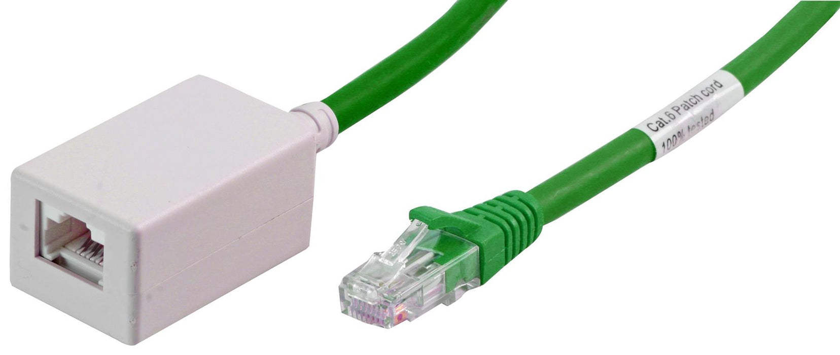 Cat6 RJ45 Male to Female LSZH Ethernet Extension Patch Lead