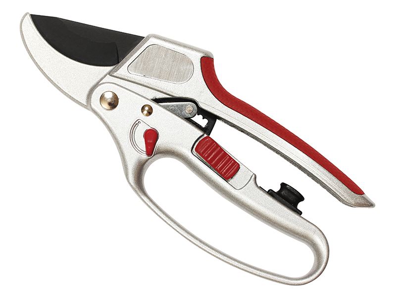 2-in-1 Ratchet Anvil Secateurs