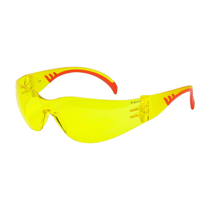 Comfort Safety Glasses - Amber (Size One Size - 1 Each)