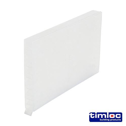 Timloc Cavity Wall Weep Vent 65 x 10 x 100mm. Various Colours - 50 Pieces