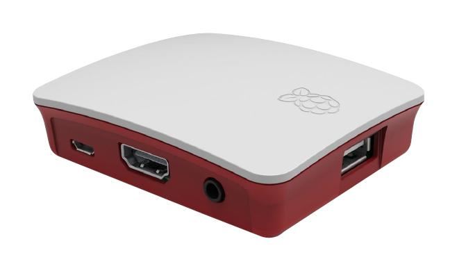 Official Raspberry Pi 3 A+ Case, Red and White