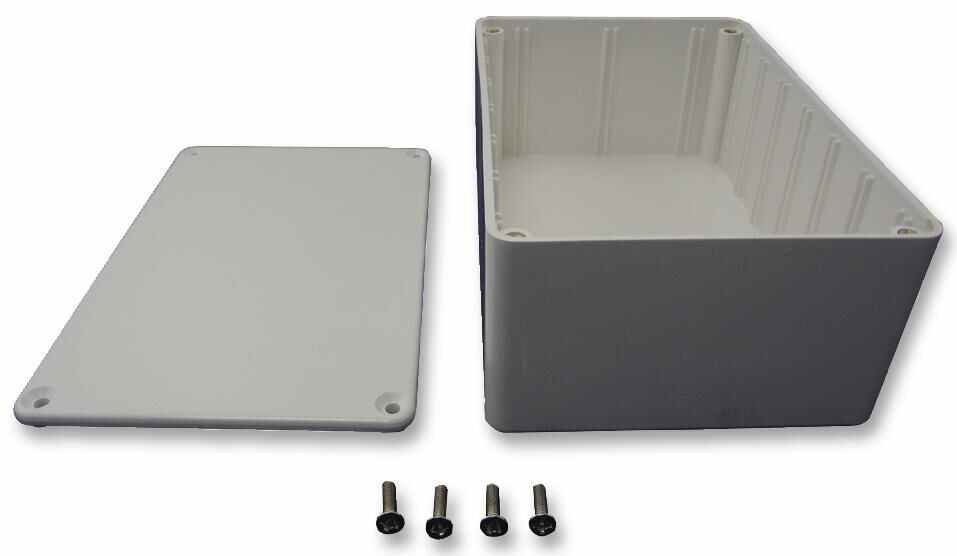 White ABS Box with Lid