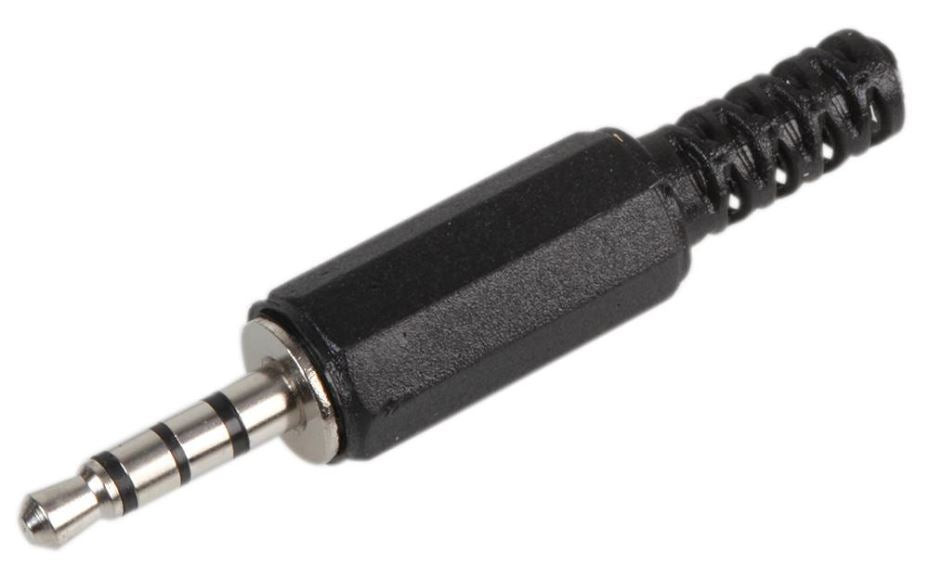 3.5mm 4 Pole Jack Plug