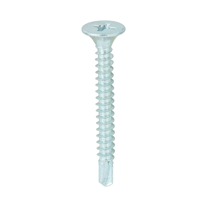 Drywall Metal Stud Plasterboard Screws PH - Bugle - Self Drilling - Zinc