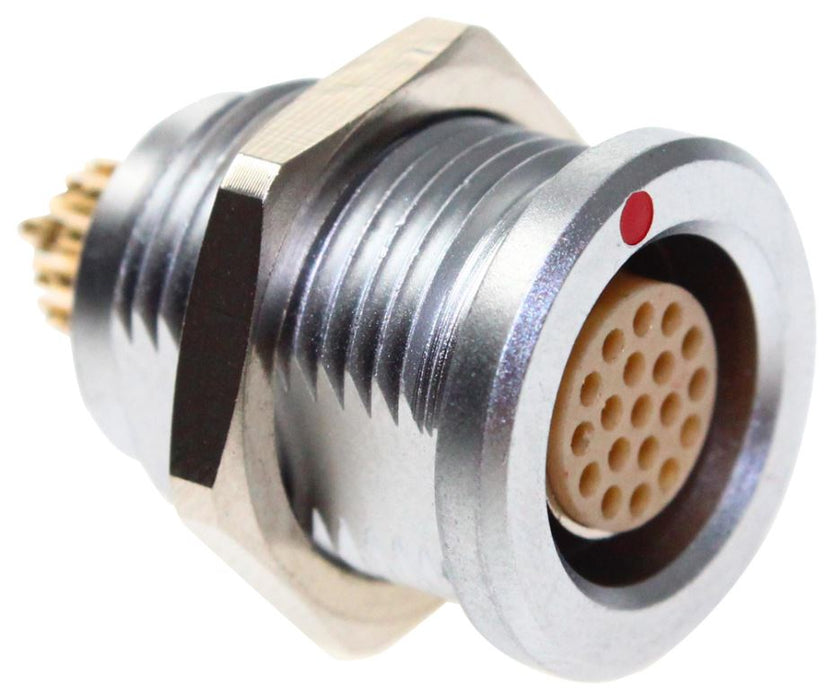 CIRCULAR SOCKET, 19WAY,TYPE B,1031,P/MNT