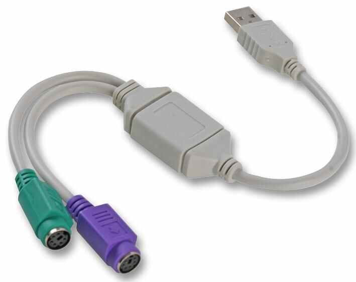 NEWLINK - USB to 2x PS/2 Lead Adaptor