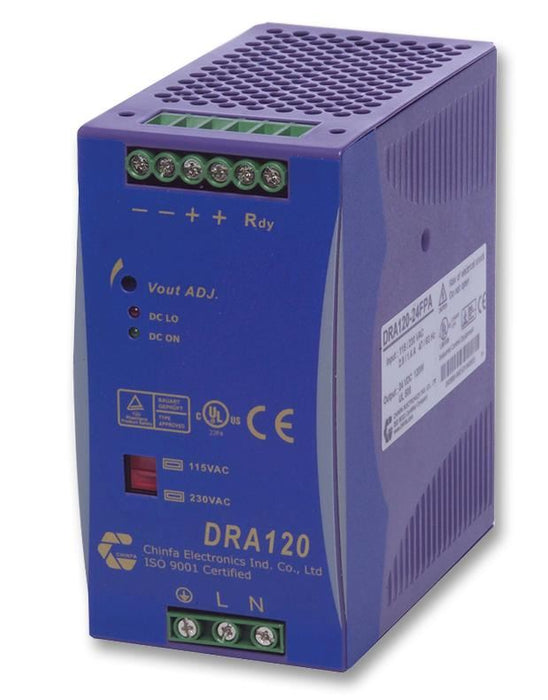 27V DC 4.4A 120W DIN Rail Power Supply