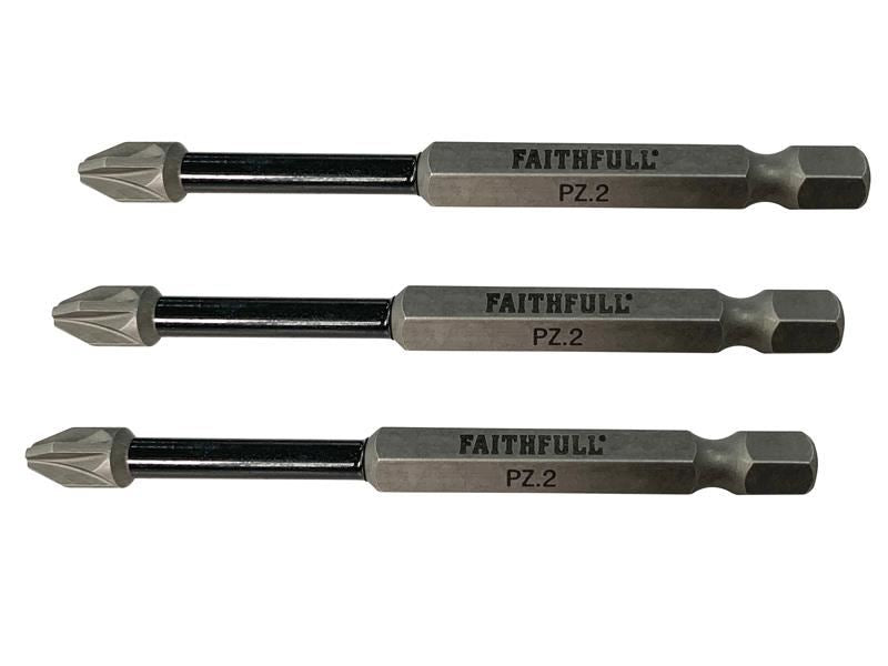 Impact Screwdriver Bits, Pozidriv