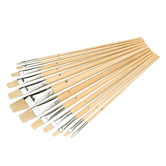 Artists Paint Brush Set 12pce