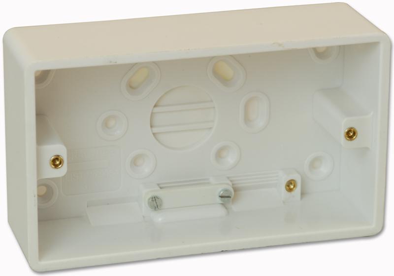 2 Gang Moulded Surface Box