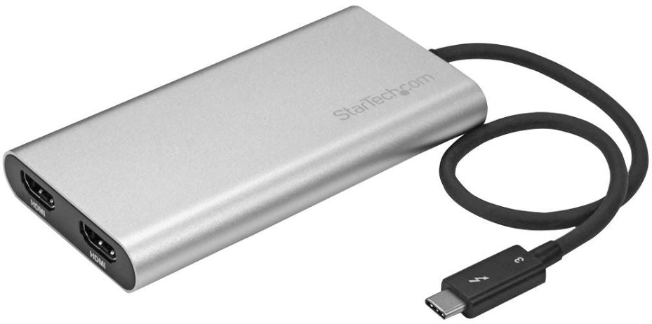 Thunderbolt 3 to Dual 4K HDMI Adaptor, 4K at 60Hz