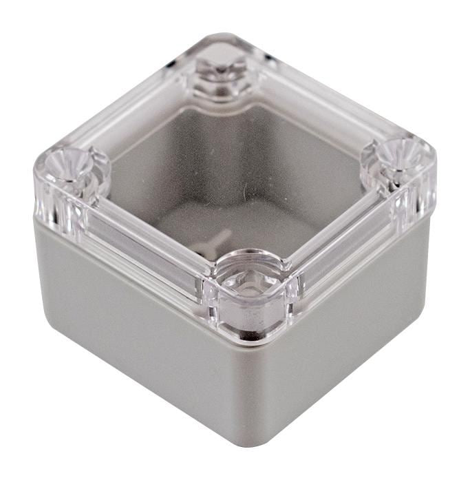 Light Grey Polycarbonate Enclosure with Lid, IP65